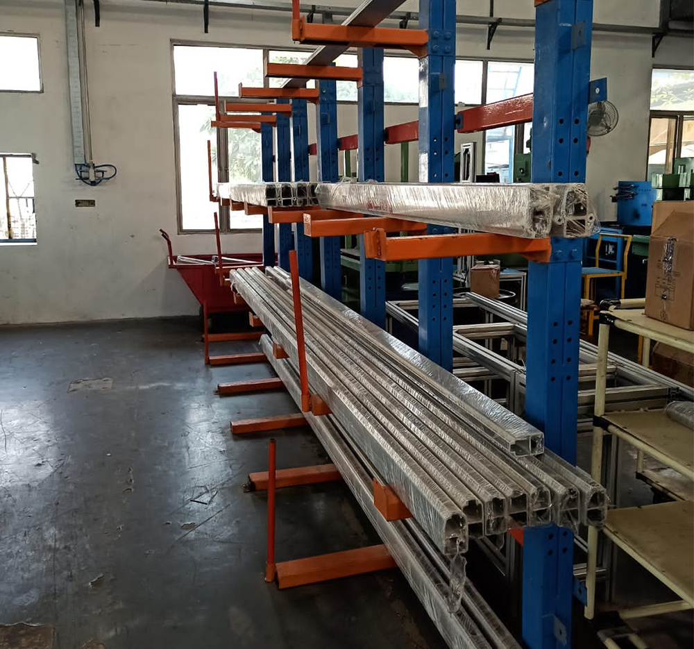 cantilever racking, heavy duty cantilever racks, cantilever racking system