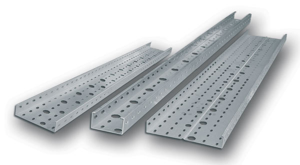 perforated cable trays, perforated trays, metal perforated cable trays